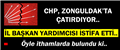 CHP, ZONGULDAK'TA ÇATIRDIYOR.. İL BAŞKAN YARDIMCISI İSTİFA ETTİ..