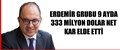 ERDEMİR GRUBU 9 AYDA 333 MİLYON DOLAR NET KAR ELDE ETTİ