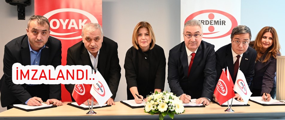 Erdemir’de 30. Dönem Toplu İş Sözleşmesi imzalandı