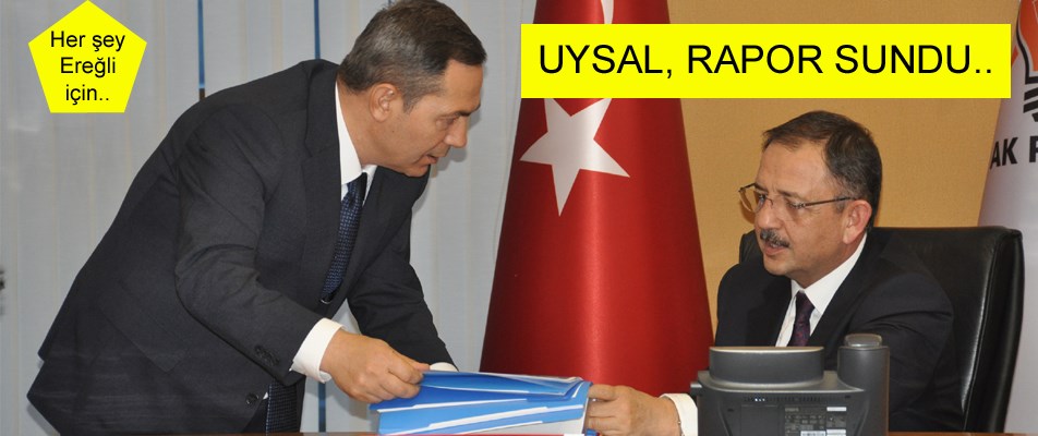 UYSAL, EREĞLİ RAPORU SUNDU..