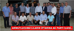 ARMUTLUCUMA'LILARIN İFTARINA AK PARTİ İLGİSİ..