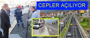 KEPEZ YOLUNDA CEPLER AÇILIYOR..