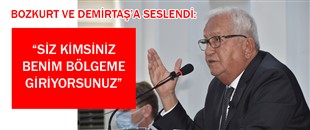 BAŞKAN POSBIYIK, BOZKURT VE DEMİRTAŞ’A SESLENDİ: “SİZ KİMSİNİZ BENİM BÖLGEME GİRİYORSUNUZ”