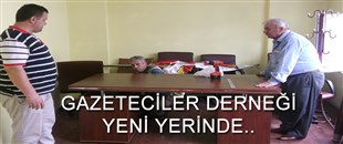 GAZETECİLER DERNEĞİ YENİ YERİNDE..