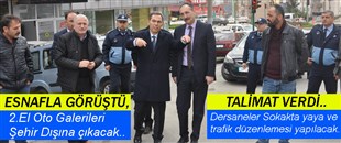 UYSAL’DAN ESNAF GEZİSİ..