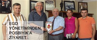 EGD YÖNETİMİNDEN POSBIYIK'A ZİYARET..