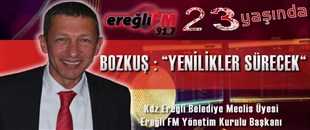 EREĞLİ FM 23 YAŞINDA...