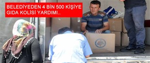 KDZ. EREĞLİ BELEDİYESİ’NDEN 4 BİN 500 İHTİYAÇ SAHİBİNE GIDA KOLİSİ