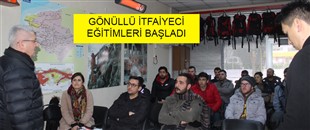 12’NCİ GRUP GÖNÜLLÜ İTFAİYECİ KURSLARI BAŞLADI