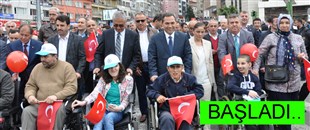 ENGELLİLER ŞENLİĞİ BAŞLADI..