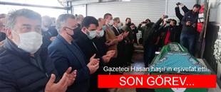 GAZETECİ HASAN HAŞIL, EŞİNİ KAYBETTİ