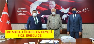 İBB MAHALLİ İDARELER HEYETİ, KDZ. EREĞLİ’DE