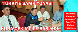 TÜRKİYE ŞAMPİYONASI BAŞLADI