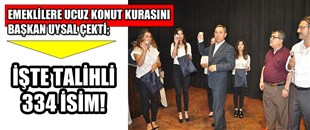 TOKİ'DEN UCUZ KONUT KURASI: İŞTE TALİHLİLERİN İSİM LİSTESİ..