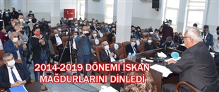 BAŞKAN POSBIYIK, 2014-2019 DÖNEMİ İSKAN MAĞDURLARINI DİNLEDİ