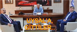 ODABAŞ, VEDA ZİYARETLERİNDE..