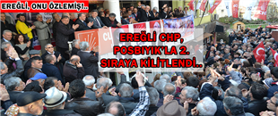 EREĞLİ CHP, POSBIYIK'LA 2. SIRAYA KİLİTLENDİ..