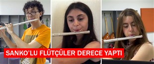 SANKO’LU ÖĞRENCİLER TÜRKİYE BİRİNCİLİĞİ VE İKİNCİLİĞİ KAZANDI