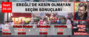 OYLARIN HEPSİ SAYILDI: İŞTE EREĞLİ'DE SEÇİM SONUÇLARI