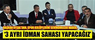 UYSAL'DAN SPOR KULÜPLERİNİ SEVİNDİRECEK HABER..