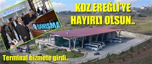 YENİ TERMİNAL HİZMETE GİRDİ..