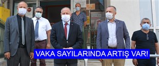 KDZ. EREĞLİ'DE VAKA SAYILARINDA ARTIŞ VAR!