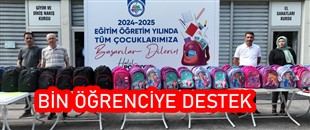 KDZ. EREĞLİ BELEDİYESİ, BİN ÖĞRENCİYE DESTEK OLDU