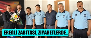 KDZ.EREĞLİ ZABITASI, ZİYARETLERDE BULUNDU