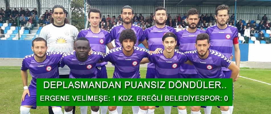 BELEDİYESPOR, DEPLASMANDAN PUANSIZ DÖNDÜ..