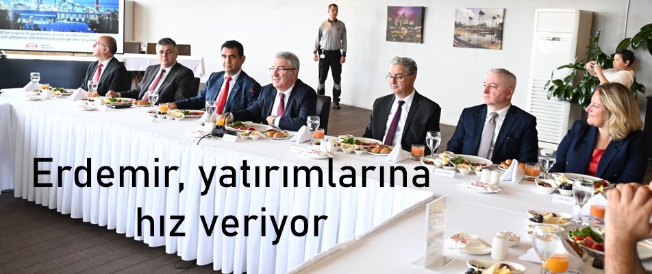 Erdemir, net sıfır emisyon hedefi doğrultusunda yatırımlarına hız veriyor   