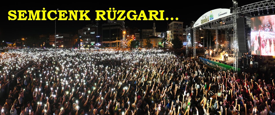 KDZ. EREĞLİ’DE, YÜZ BİNLERCE İNSAN SEMİCENK KONSERİYLE COŞTU